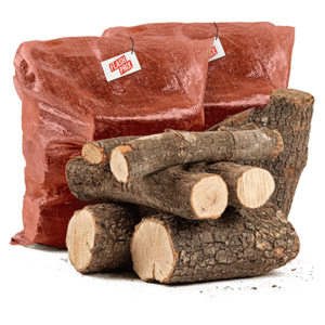 leña de roble seca – 24 kg
