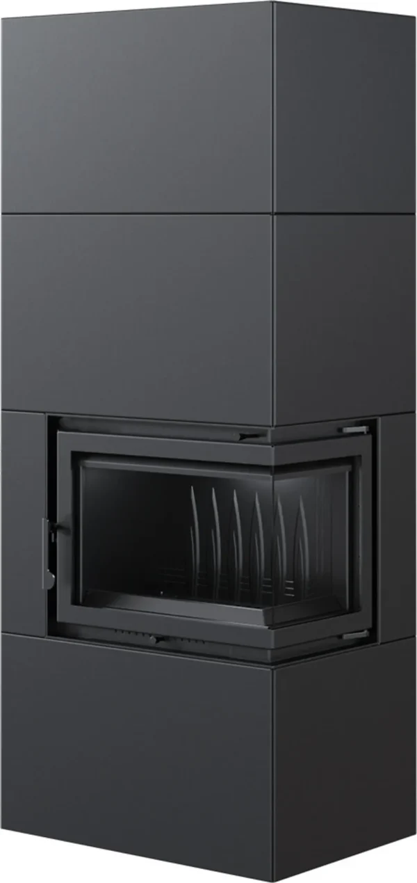 insertable de chimenea simple box – 8 kw – Ø 200 mm