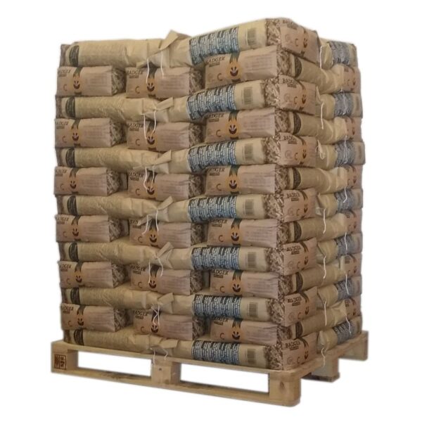 pellet badger – palet de 65 sacos (975 kg)