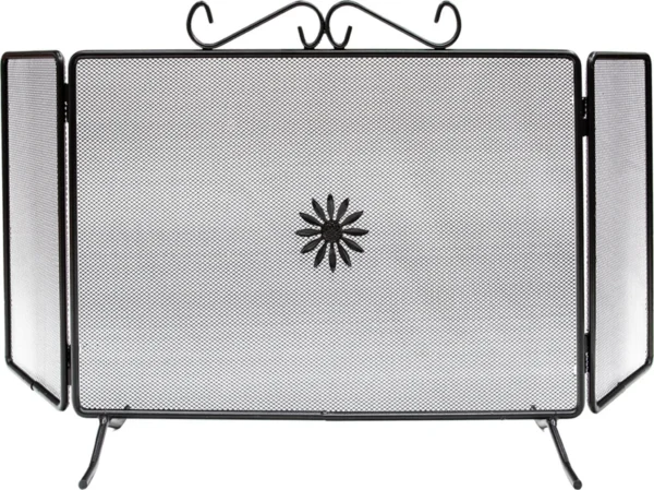 pantalla protectora para chimenea – 98,5 x 50 cm