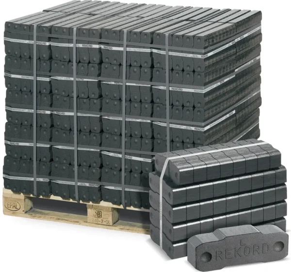 briquetas de lignito rekord® – 1000 kg (40 x 25 kg)