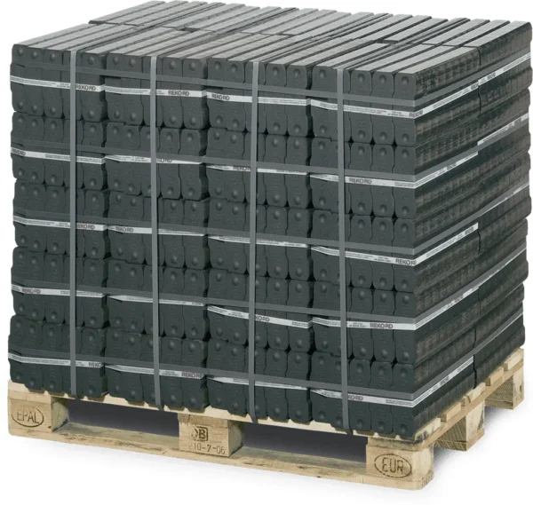 briquetas de lignito rekord® – 1000 kg (40 x 25 kg)