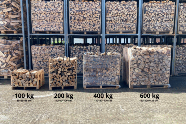 leña de haya 600kg.